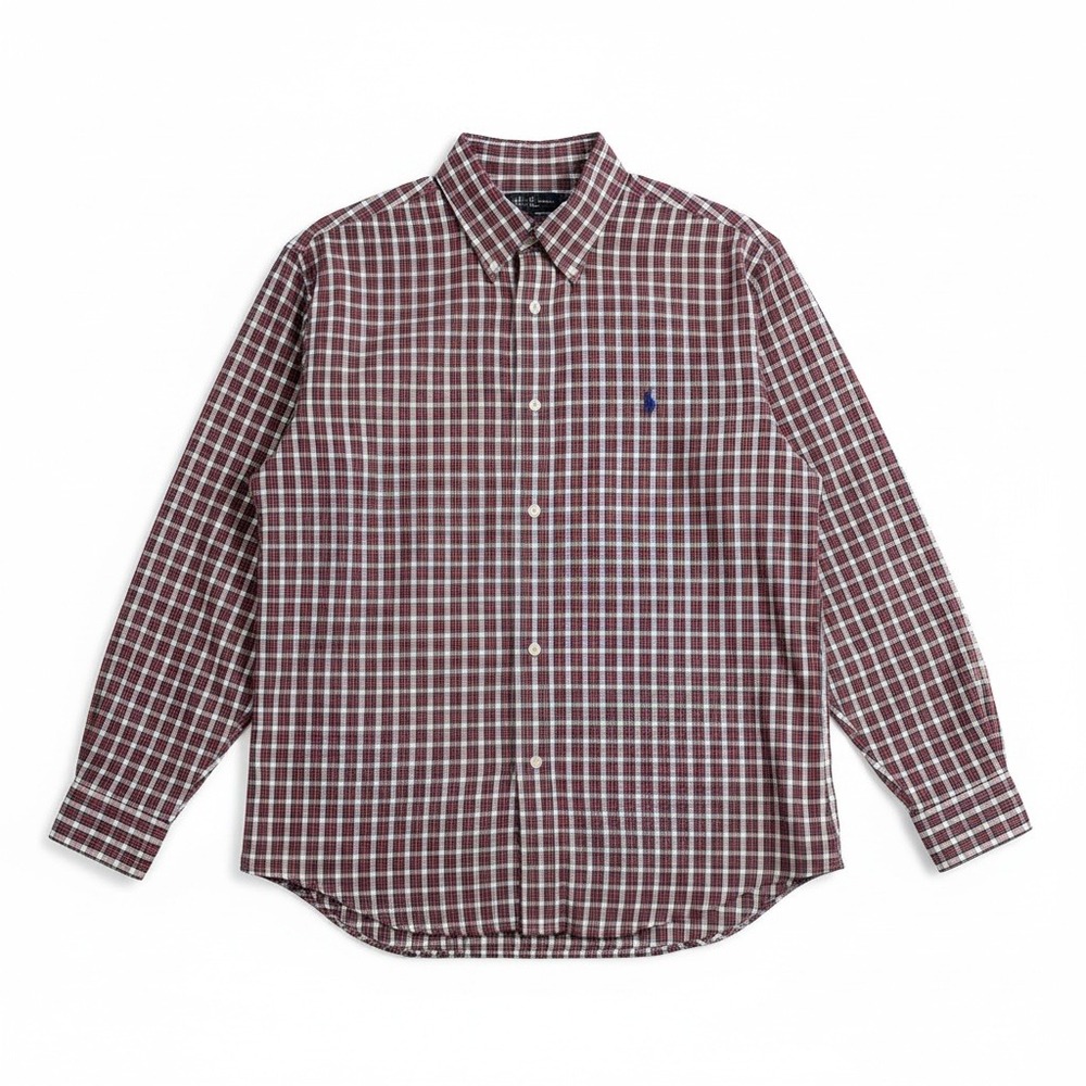 Brooks Brothers 346 Shirt XL The Original Polo Regular‎ Fit Plaid Cotton Button